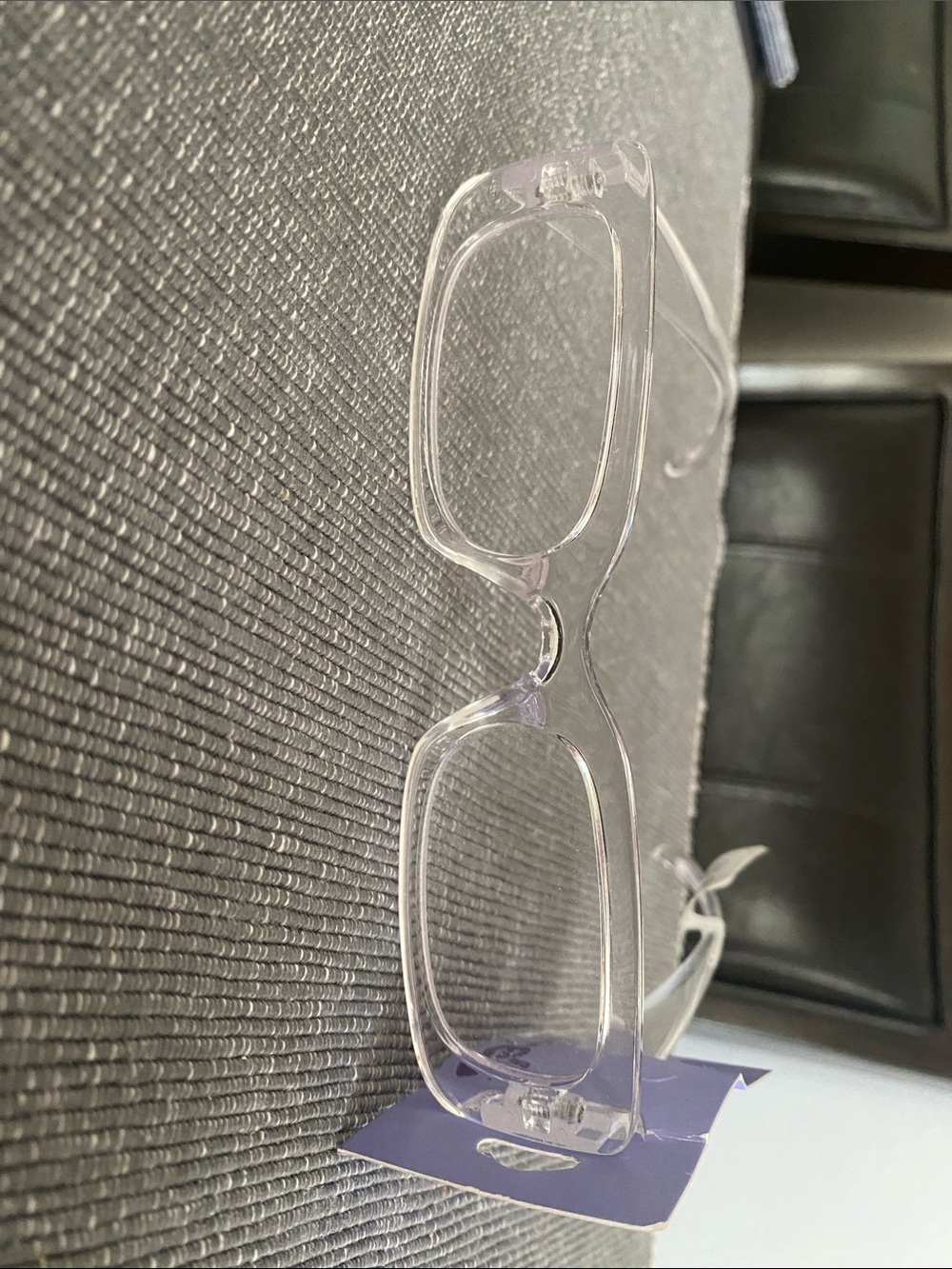Claire’s brand clear frame, no prescription clear lens fashion glasses NWT